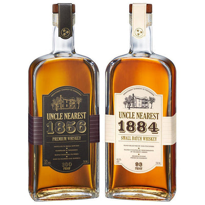 Uncle Nearest 1856 Premium Aged Whiskey & 1884 Small Batch Whiskey Set - Available at Wooden Cork