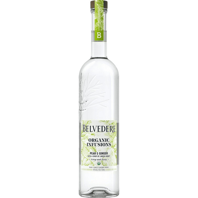 Belvedere Organic Infusions Pear & Ginger Vodka - Available at Wooden Cork