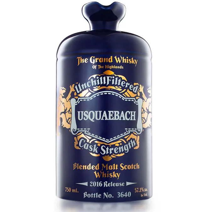 Usquaebach Cask Strength 2016 Release - Available at Wooden Cork