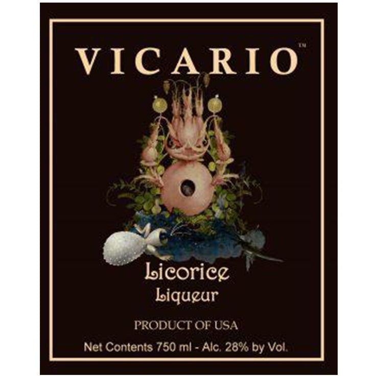 Vicario Licorice Liqueur - Available at Wooden Cork