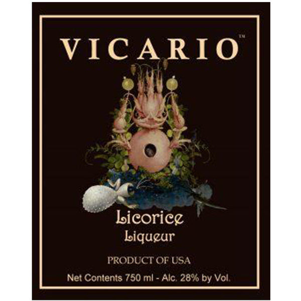Vicario Licorice Liqueur | Organic Farm-to-Bottle | Glycyrrhiza