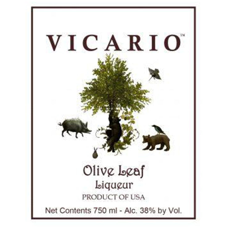 Vicario Olive Leaf Liqueur - Available at Wooden Cork