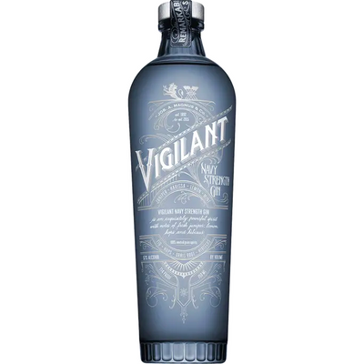 Vigilant Navy Strength Gin 114 Proof - Available at Wooden Cork