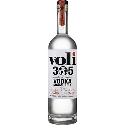Voli 305 Handmade Vodka - Available at Wooden Cork