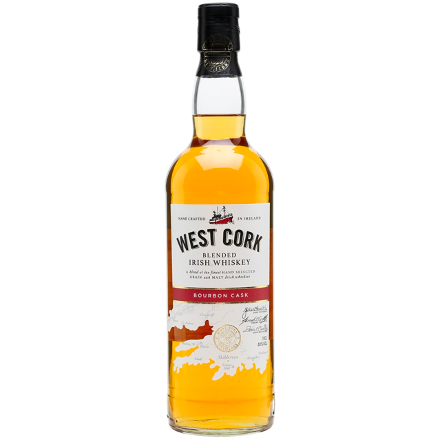 West Cork Blended Irish Whiskey - Available at Wooden Cork