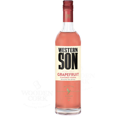 Western Son Grapefruit Flavored Vodka - Available at Wooden Cork