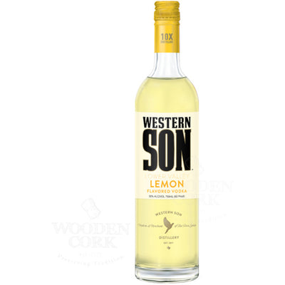 Western Son Lemon Flavored Vodka - Available at Wooden Cork