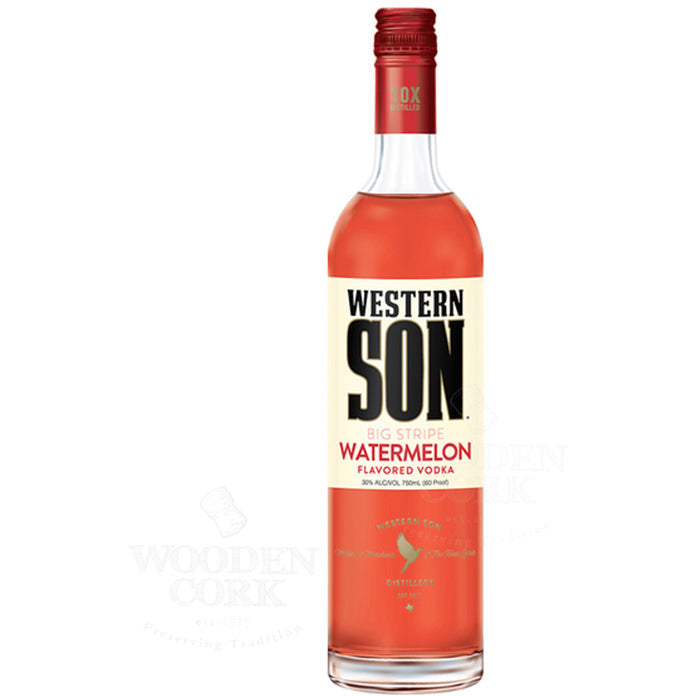 Western Son Watermelon Flavored Vodka - Available at Wooden Cork