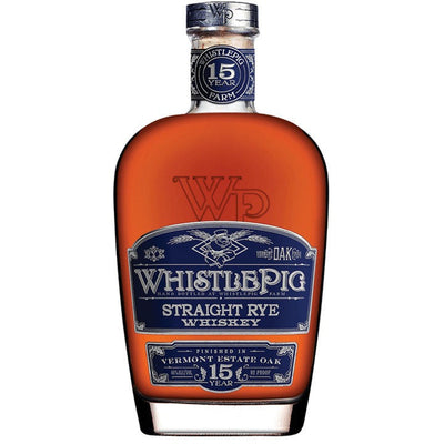 WhistlePig 15 Year Straight Rye - Available at Wooden Cork