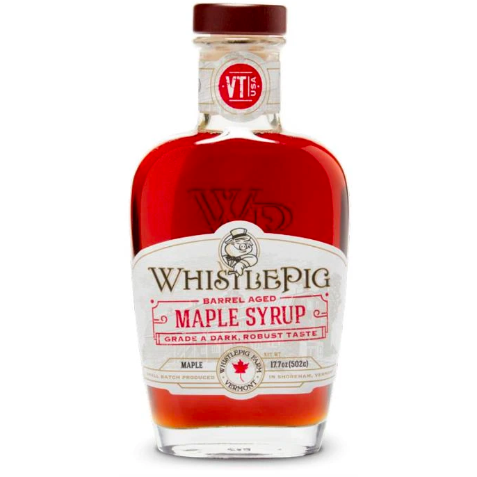 WhistlePig Barrel Aged Maple Syrup - Available at Wooden Cork