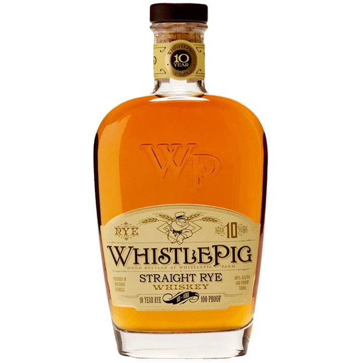 WhistlePig Straight Rye 10 Year - Available at Wooden Cork