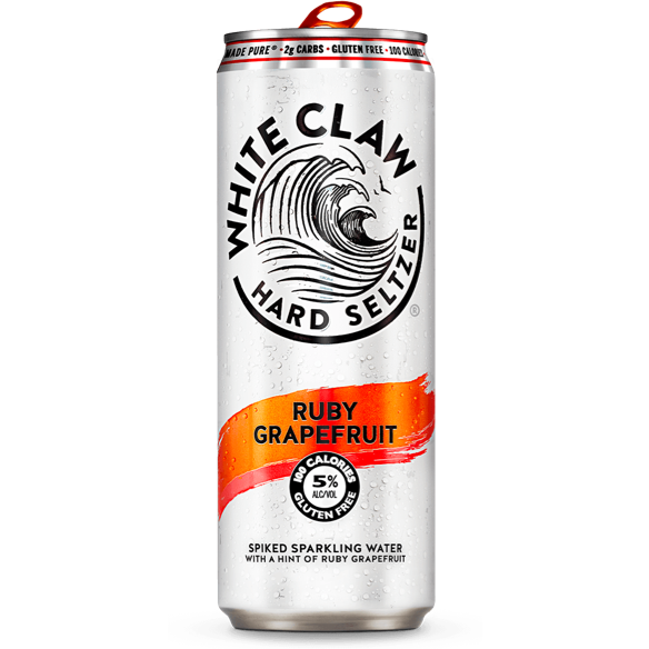 White Claw Hard Seltzer Ruby Grapefruit 6pk - Available at Wooden Cork