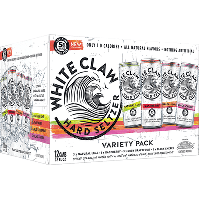 White Claw Hard Seltzer Variety Pack No. 1 12pk - Available at Wooden Cork