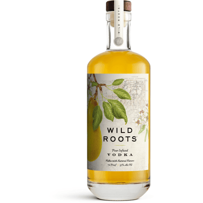 Wild Roots Pear Infused Vodka - Available at Wooden Cork