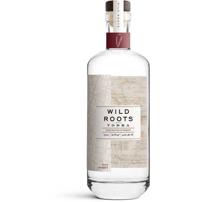Wild Roots Vodka - Available at Wooden Cork