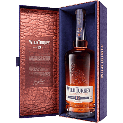 Wild Turkey 12 Year Old 101 Proof Distillers Reserve Bourbon - Available at Wooden Cork