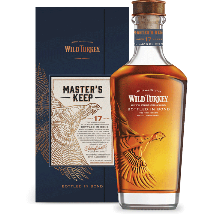Wild Turkey Master's Keep Bottled in Bond 17 Year Old Kentucky Straight Bourbon - Available at Wooden Cork