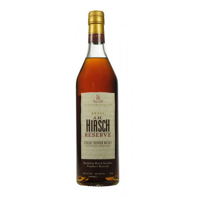 A. H. Hirsch Reserve 16 Year Old Gold Foil Straight Bourbon Whiskey - Available at Wooden Cork