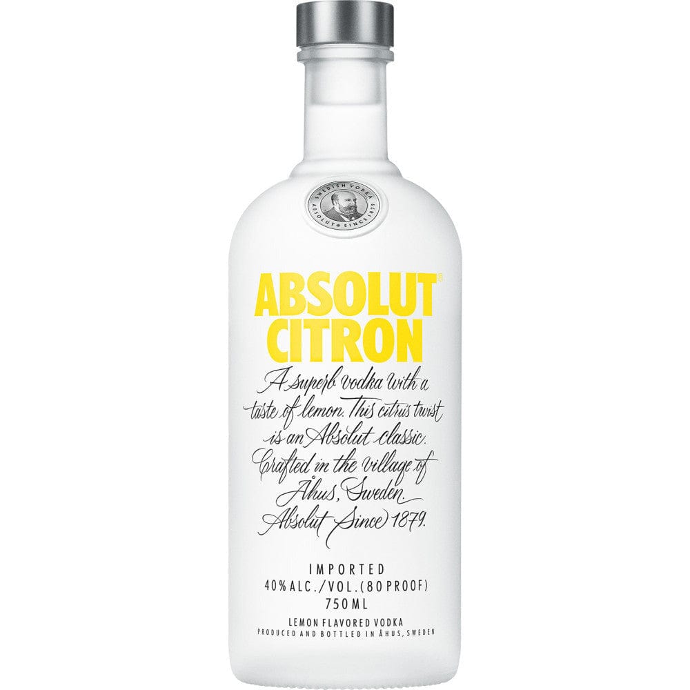 Absolut Citron Flavored Vodka