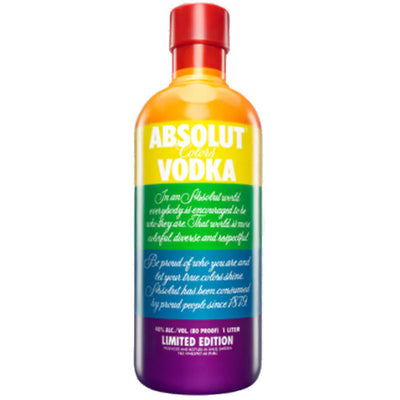 Absolut Vodka Colors Limited Edition - Available at Wooden Cork