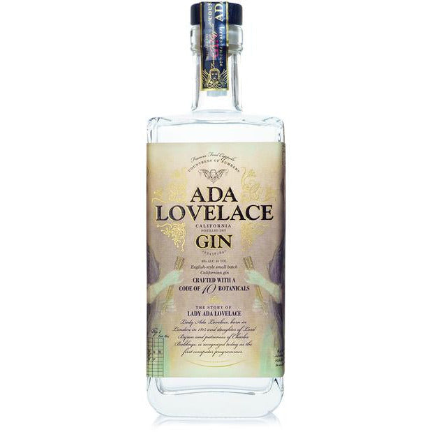 Ada Lovelace Gin - Available at Wooden Cork