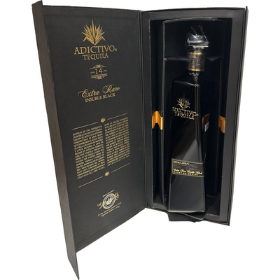 Adictivo Extra Rare Black Edition Extra Anejo Tequila 14 Years - Available at Wooden Cork