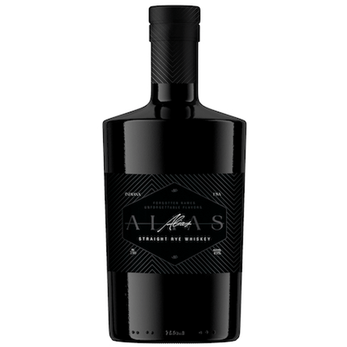 Alias Whiskey Straight Rye Whiskey - Available at Wooden Cork