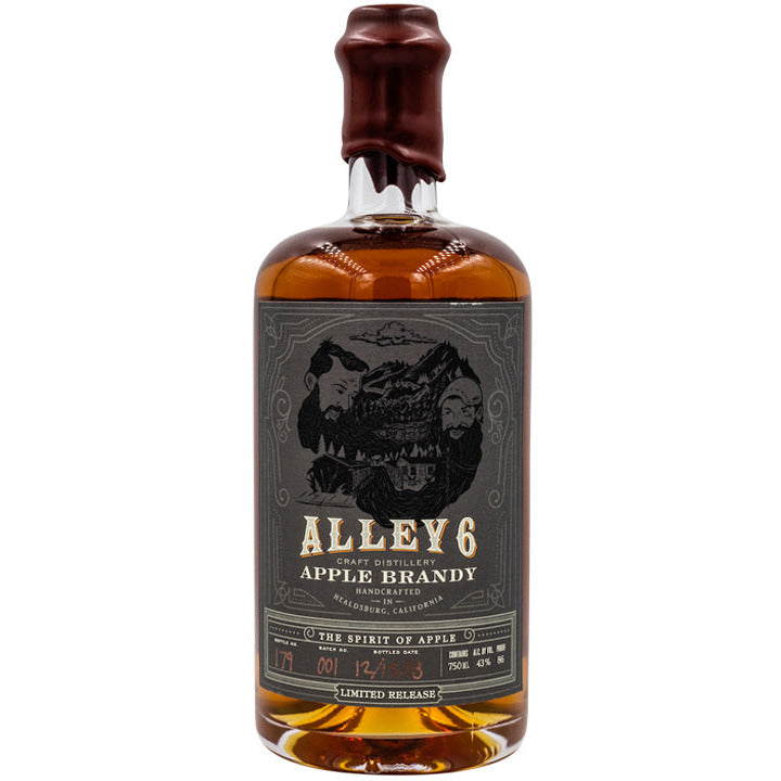 Alley 6 Apple Brandy - Available at Wooden Cork