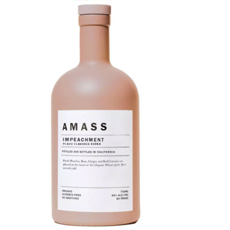 AMASS Peach Flavored Vodka Impeachment - Available at Wooden Cork