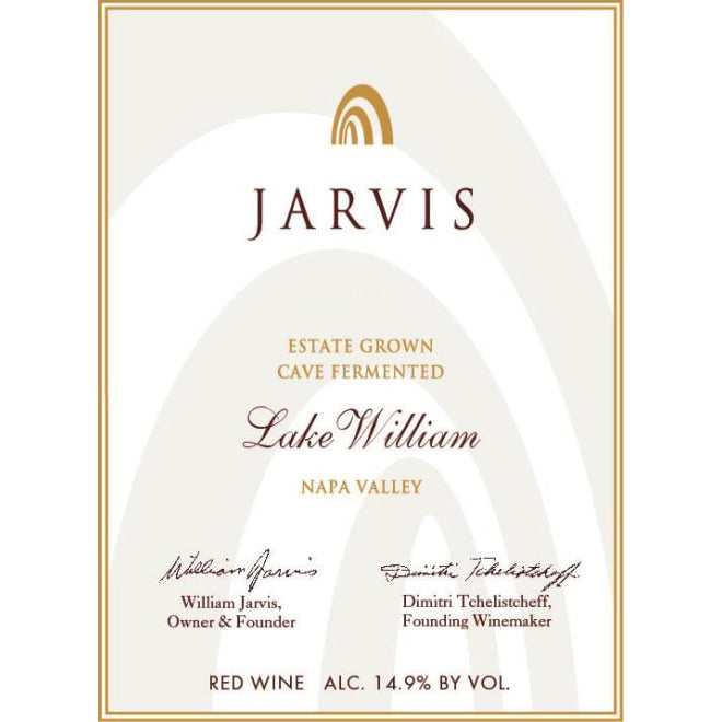 Jarvis Red Wine Lake William Napa Valley - Available at Wooden Cork