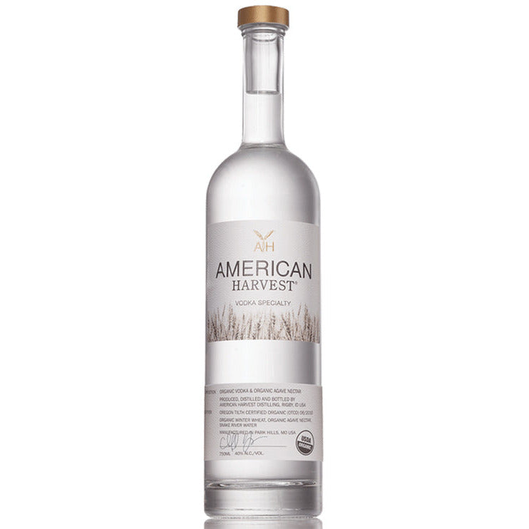 American Harvest Organic Spirit Vodka - Available at Wooden Cork