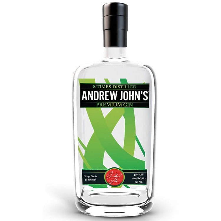 Andrew John's Premium Gin - Available at Wooden Cork