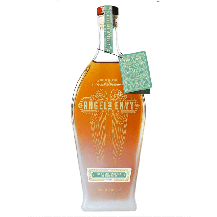 Angel’s Envy Cellar Collection Ice Cider Finished Rye - Available at Wooden Cork