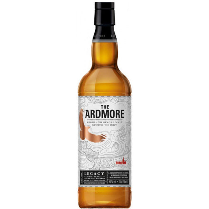 Ardmore Single Malt Scotch Legacy Lightly Peated - Available at Wooden Cork