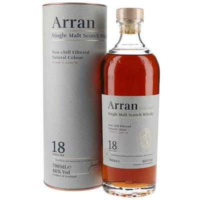 Arran Single Malt Scotch 18 Year - Available at Wooden Cork