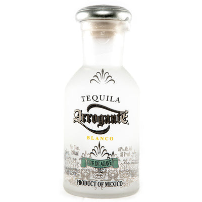 Arrogante Blanco Tequila - Available at Wooden Cork