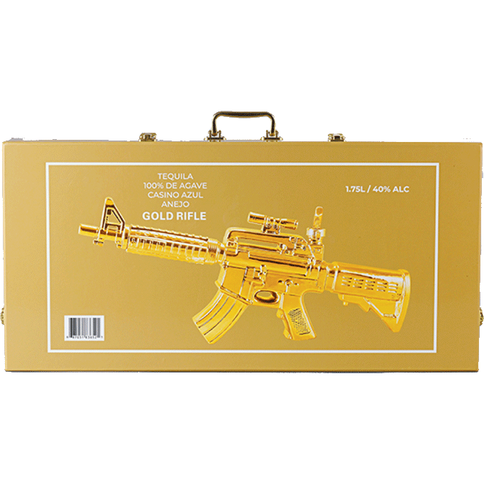 Casino Azul Grand Anejo Rifle Gift Briefcase 1.75L - Available at Wooden Cork