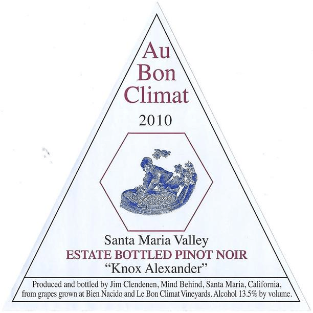 Au Bon Climat Knox Alexander Santa Maria Valley Pinot Noir 750ml