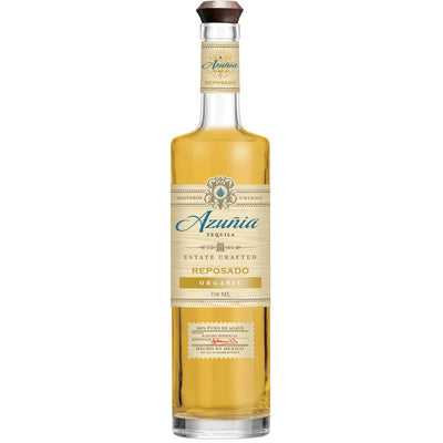 Azuñia Reposado Organic Estate Crafted Tequila 100% de Agave - Available at Wooden Cork