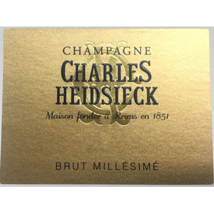 Charles Heidsieck Champagne Brut Millésimé - Available at Wooden Cork