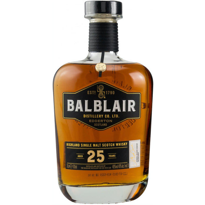 Balblair Single Malt Scotch 25 Yr - Available at Wooden Cork