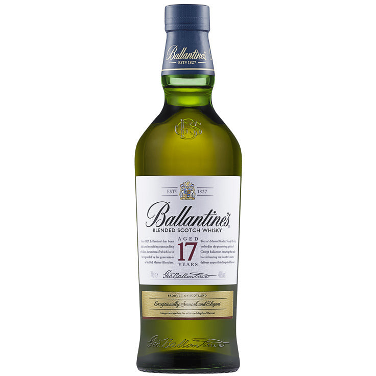 Ballantine's Blended Scotch 17 Yr - Available at Wooden Cork