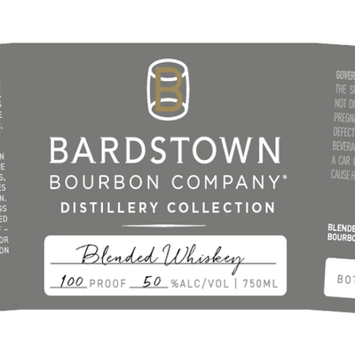 Bardstown Bourbon Co. Distillery Collection Blended Whiskey 2021 World’s Top Whiskey Taster Blend - Available at Wooden Cork