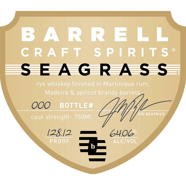Barrell Gold Label Seagrass Rye - Available at Wooden Cork