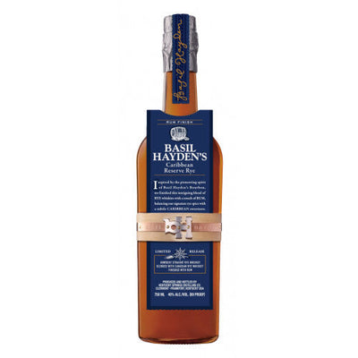 Basil Hayden's Caribbean Reserve Rye - Available at Wooden Cork