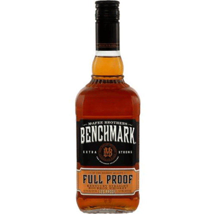 Benchmark Extra Strong Full Proof Kentucky Straight Bourbon Whiskey 125 Proof - Available at Wooden Cork