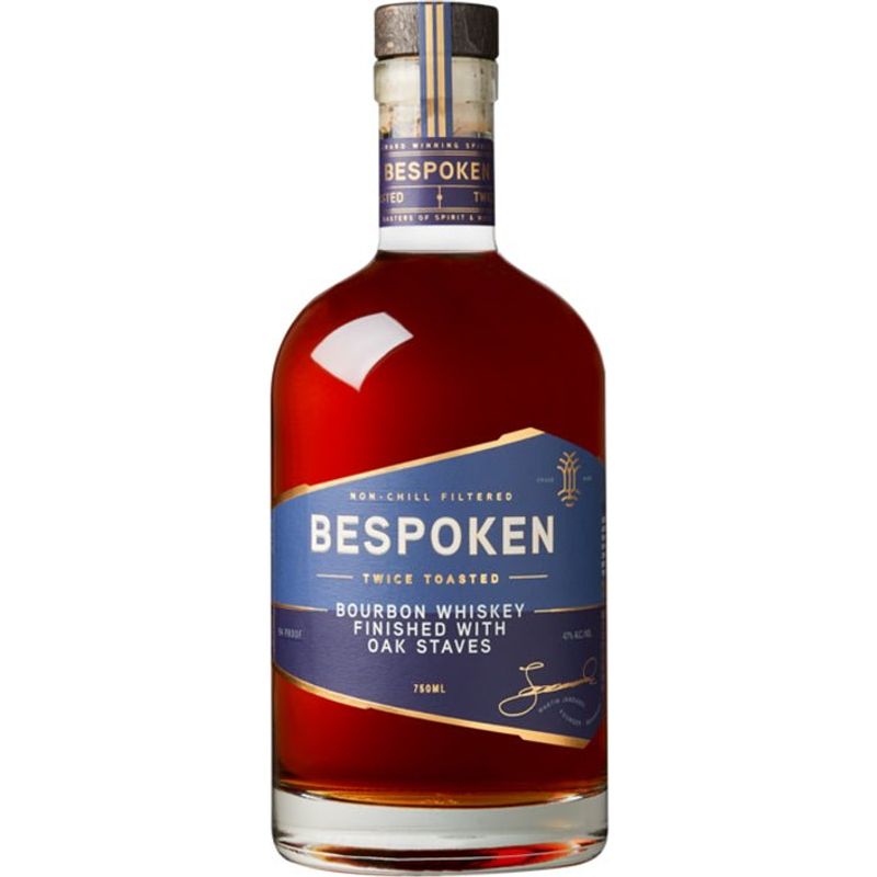 Bespoken Spirits Twice Toasted Bourbon Whiskey 750ml