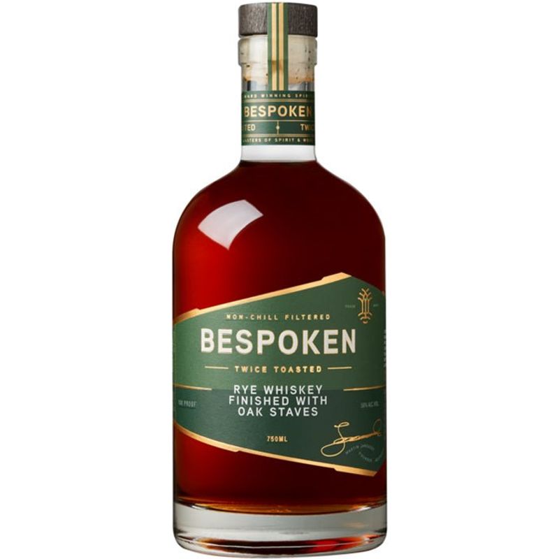 Bespoken Spirits Twice Toasted Rye Whiskey 750ml
