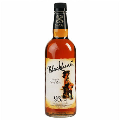 Blackheart Spiced Rum - Available at Wooden Cork