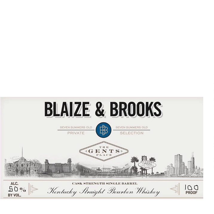 Blaise & Brooks Private Selection Kentucky Straight Bourbon - Available at Wooden Cork